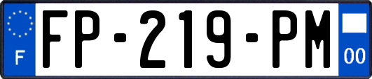FP-219-PM