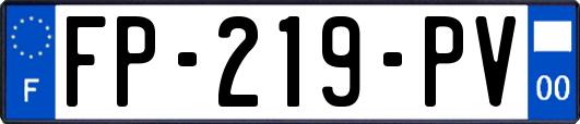 FP-219-PV