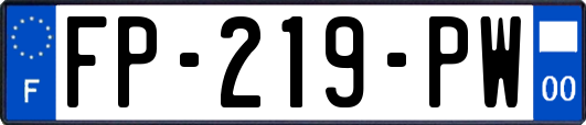 FP-219-PW