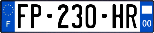 FP-230-HR