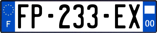 FP-233-EX