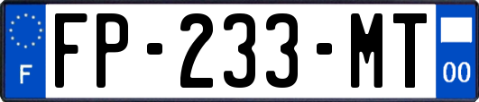 FP-233-MT