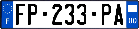 FP-233-PA