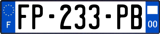 FP-233-PB