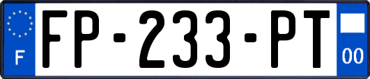 FP-233-PT