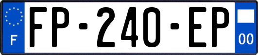 FP-240-EP