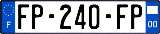 FP-240-FP