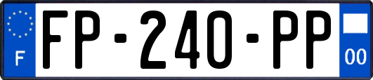 FP-240-PP