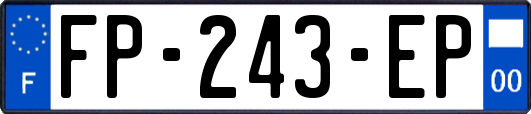 FP-243-EP