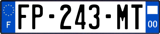 FP-243-MT