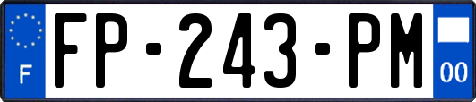 FP-243-PM