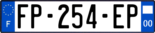 FP-254-EP
