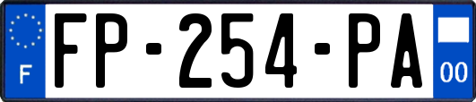 FP-254-PA