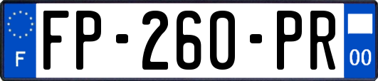 FP-260-PR