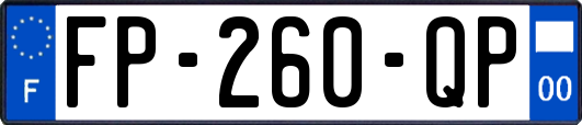 FP-260-QP