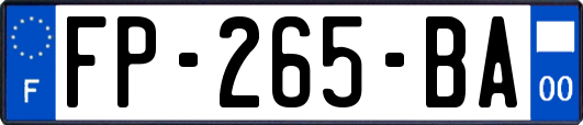 FP-265-BA