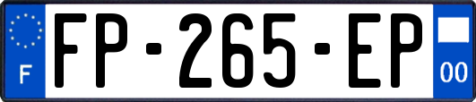 FP-265-EP