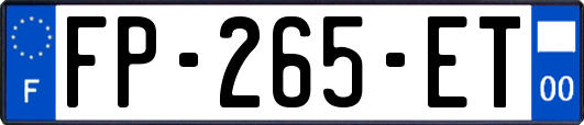 FP-265-ET