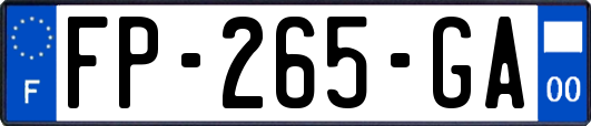 FP-265-GA