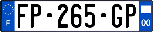 FP-265-GP
