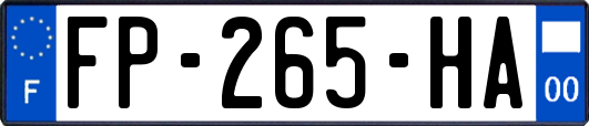 FP-265-HA