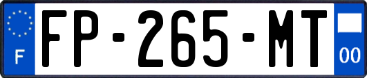 FP-265-MT