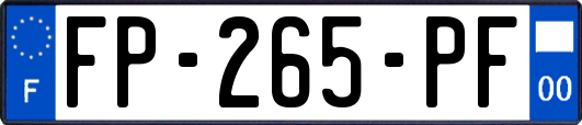FP-265-PF