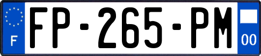 FP-265-PM