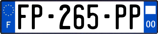 FP-265-PP