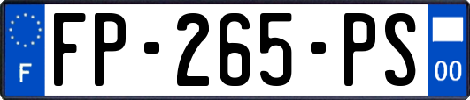 FP-265-PS