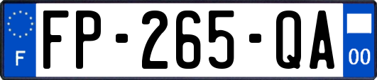 FP-265-QA
