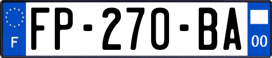 FP-270-BA