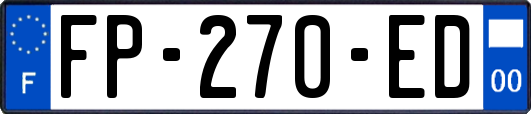 FP-270-ED