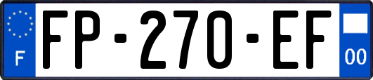FP-270-EF