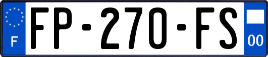 FP-270-FS