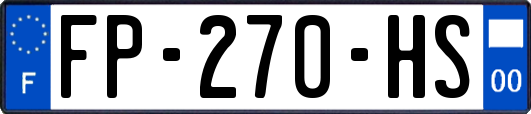FP-270-HS