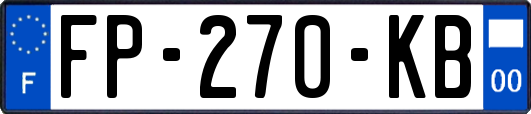 FP-270-KB