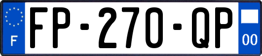 FP-270-QP