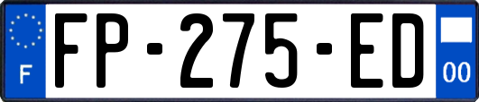 FP-275-ED