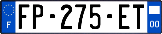 FP-275-ET