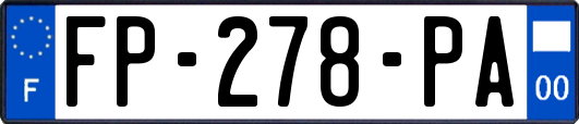 FP-278-PA