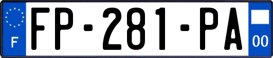 FP-281-PA