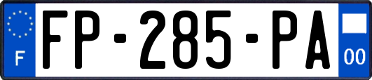 FP-285-PA