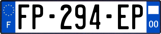 FP-294-EP