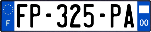 FP-325-PA