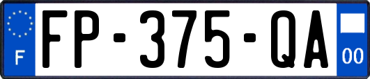 FP-375-QA