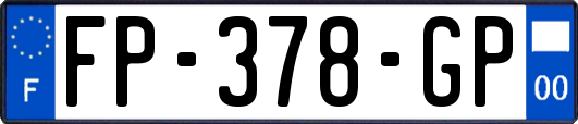 FP-378-GP