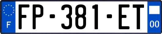 FP-381-ET