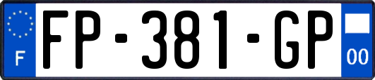 FP-381-GP