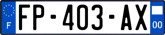 FP-403-AX